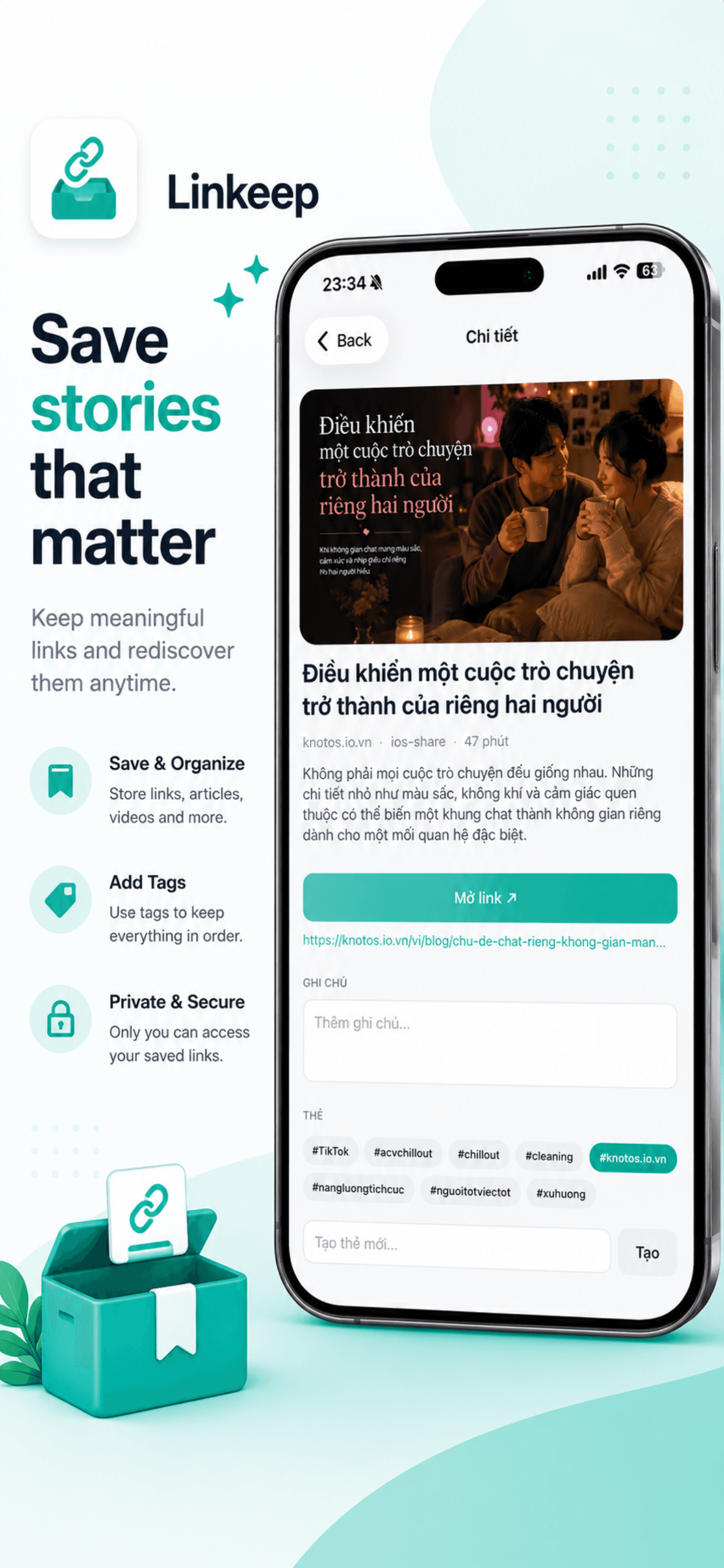 Linkeeper — search & collections
